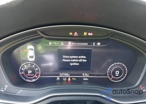 2019 Audi A5 45 Premium from USA, damaged, VIN WAUENCF59KA097799